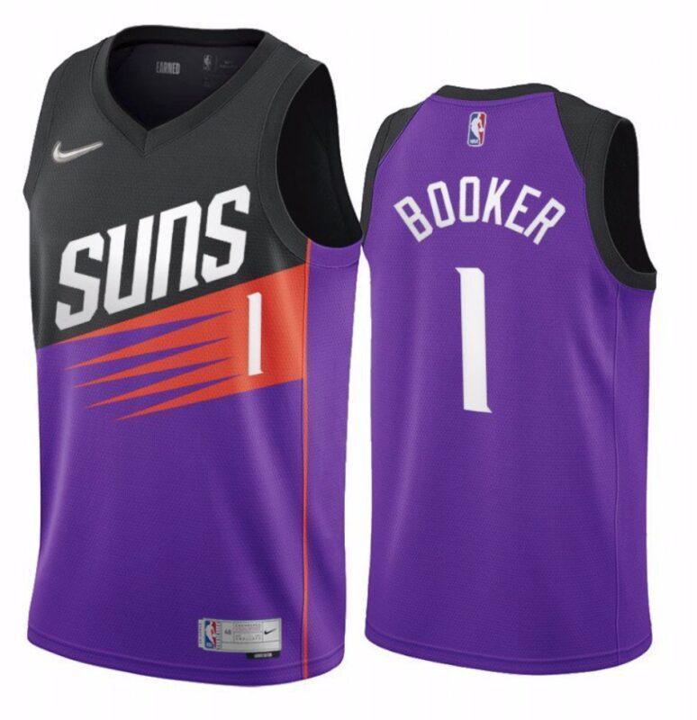 Devin Booker Phoenix Suns Earned Jersey - Urban Culture