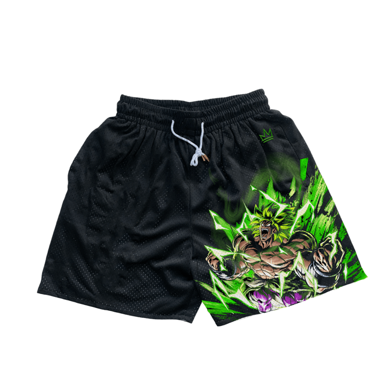 Dragon Ball Broly Power Up Shorts - Urban Culture