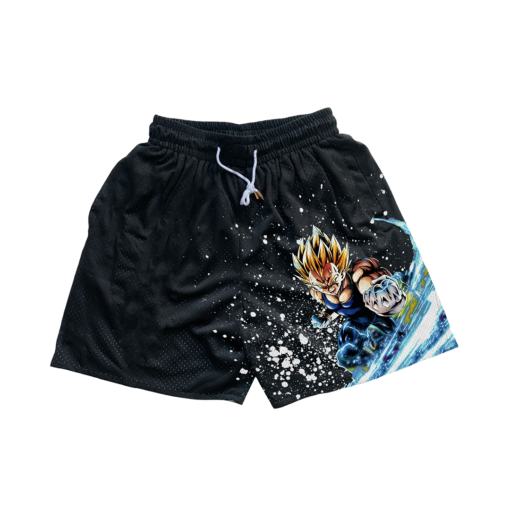 Majin Vegeta Dragon Ball Black Colorway Shorts - Urban Culture