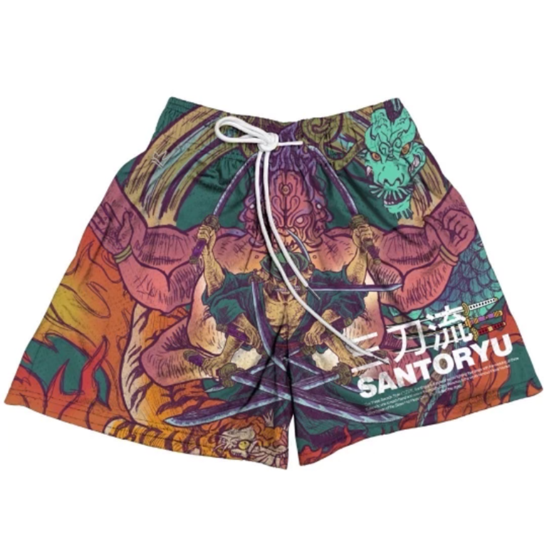 Jujutsu Kaisen Blue Sukuna Shorts – Urban Culture