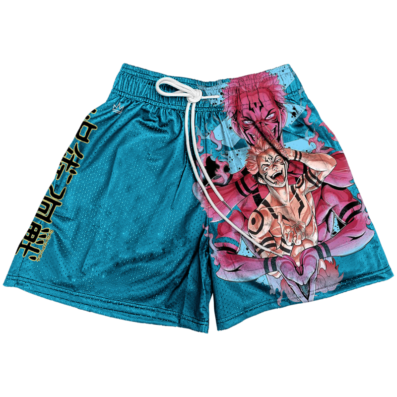 Jujutsu Kaisen Blue Sukuna Shorts Urban Culture 9132