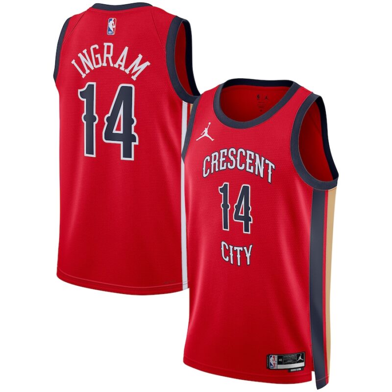 Brandon Ingram New Orleans Pelicans Swingman Jersey – Statement Edition ...