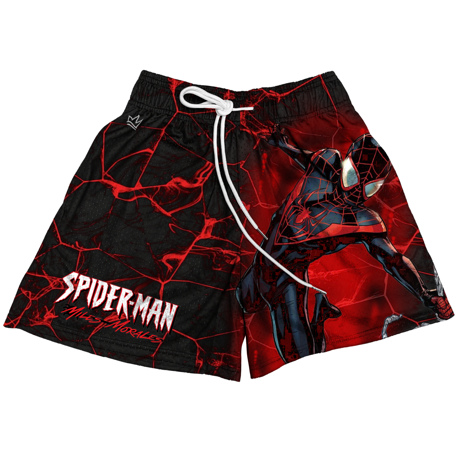 Marvel Culture Miles Morales Spider-man Shorts - Urban Culture