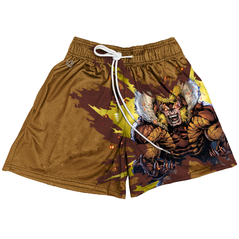 Marvel X-Men Sabertooth Shorts - Urban Culture